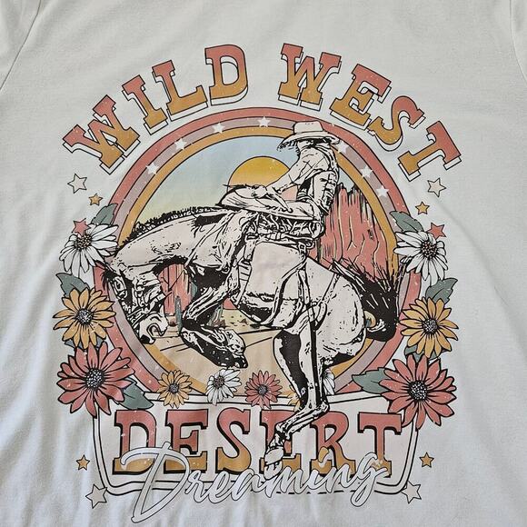 Wild West Graphic TShirt large - Picture 5 of 6